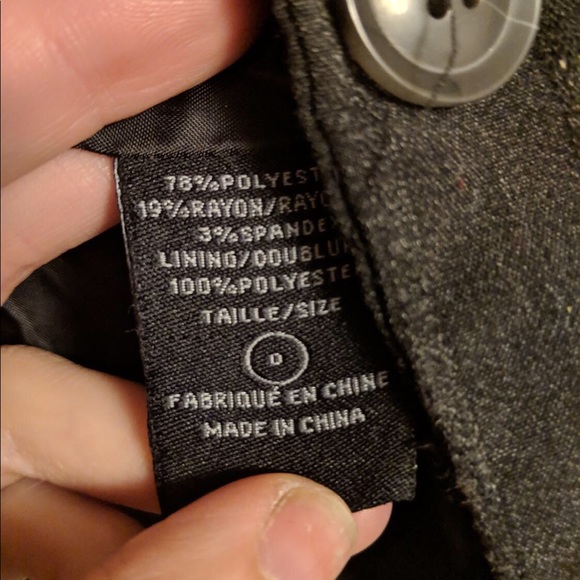 EUC grey fitted blazer - Picture 2 of 2